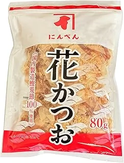 Katsuobushi Copeaux de Bonite Katsuo pour Bouillon Japonais Dashi, 80g, Fabriqué au Japon