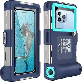 Shellbox Pochette Étanche Smartphone IPX8 Pochette Téléphone Étanche,Housse Étanche Smartphone Compatible for iPhone 17 Pro 17 Air 17 Pro Max 16 15 14 13 12 11 Pro Max Samsung S25 S24 S23