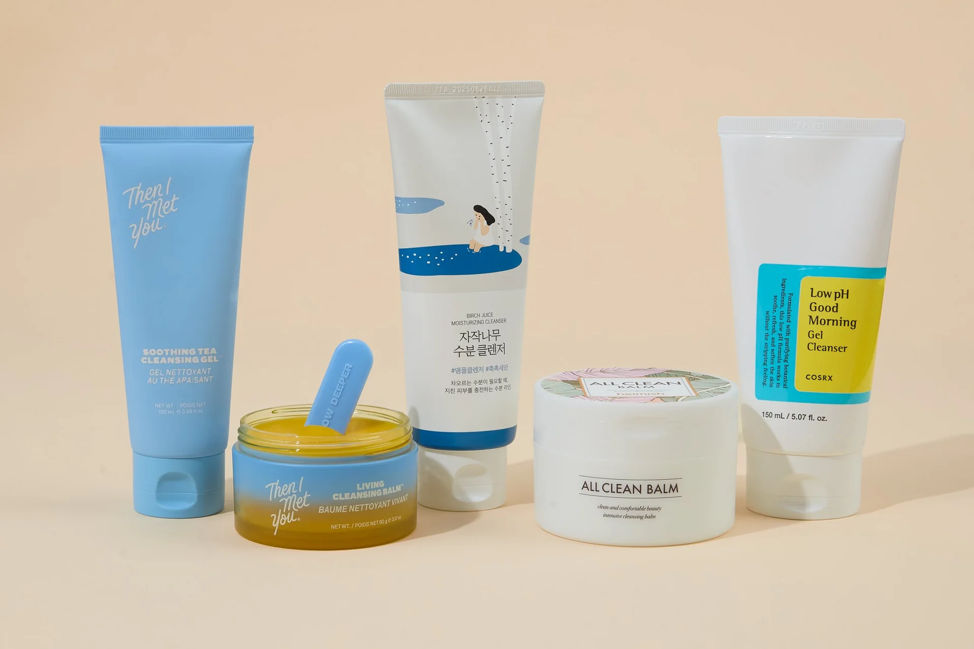 Produits de nettoyage pour la routine beauté coréenne