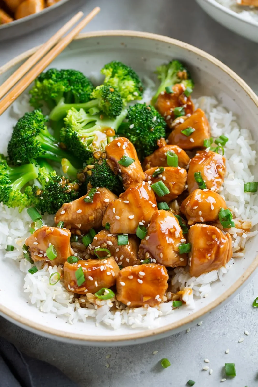 poulet teriyaki - Poulet Teriyaki : Recette Express au Wok
