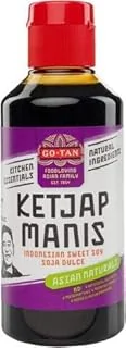 Go-Tan - Ketjap Manis - Sauce soja sucrée - Ajout du goût de l'Asie du Sud-Est à vos repas - 100% naturel -270 ml