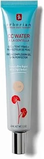 Erborian - Crème Teintée CC Water à la Centella Asiatica - Soin Visage Perfecteur de Peau avec Acide Hyaluronique - Texture Gel Ultra Légère et Fraîche - Soin Cosmétique Coréen - Clair 40 ml