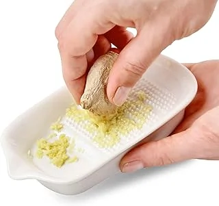 Fackelmann 45465 Râpe à Gingembre en céramique 15 x 8 cm